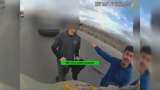 "¡Está muerto!": una cámara policial capta la desgarradora reacción de un padre al ver la muerte de su hijo en un tiroteo en Las Vegas "¡Está muerto!": una cámara policial capta la desgarradora reacción de un padre al ver la muerte de su hijo en un tiroteo en Las Vegas