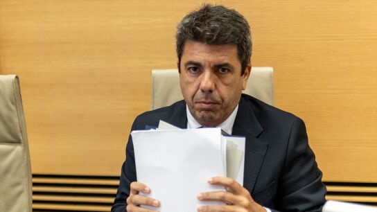 El expresident de la Generalitat Valenciana, Carlos Maz&oacute;n, comparece ante la comisi&oacute;n de la dana en el Congreso