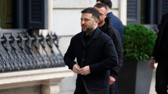 El presidente de Ucrania, Volod&iacute;mir Zelenski.