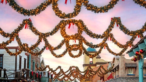 Parque Warner en Navidad
