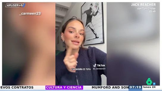 Una tiktoker española denuncia que "rebuscaron" en su basura para multarla por no reciclar en Ámsterdam Una tiktoker española denuncia que "rebuscaron" en su basura para multarla por no reciclar en Ámsterdam