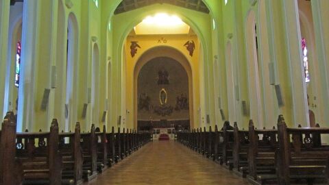 Interior de la Catedral de la Santísima Concepción de Chile