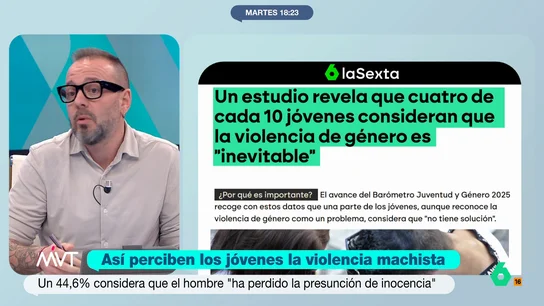 Maestre, sobre la perspectiva de los jóvenes respecto a la violencia de género: "Tiene que ver con el discurso de extrema derecha" Maestre, sobre la perspectiva de los jóvenes respecto a la violencia de género: "Tiene que ver con el discurso de extrema derecha"