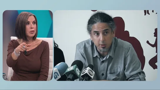 Imagen de la abogada Beatriz de Vicente durante una intervención en Más Vale Tarde Imagen de la abogada Beatriz de Vicente durante una intervención en Más Vale Tarde