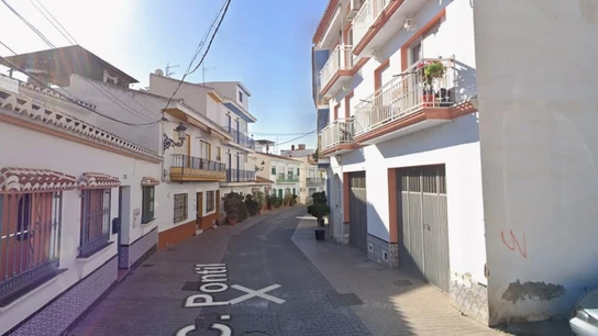La calle donde se ha producido la fuga de gas en Torrox (Málaga) La calle donde se ha producido la fuga de gas en Torrox (Málaga)