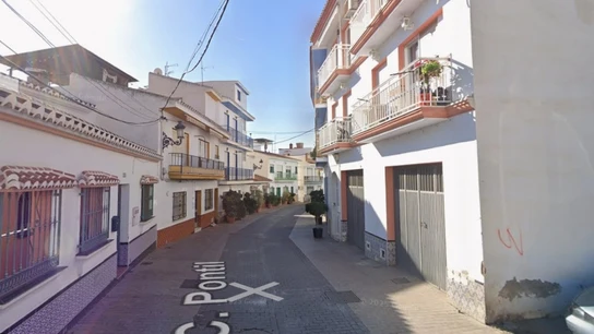 La calle donde se ha producido la fuga de gas en Torrox (Málaga) La calle donde se ha producido la fuga de gas en Torrox (Málaga)