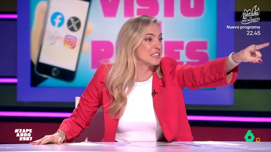 La 'amenaza' de Isabel Forner a Miki Nadal en pleno directo: "Le voy a abrir la puerta del coche y lo voy a tirar por la M30" Isabel Forner y Miki Nadal demuestran en este vídeo por qué son la pareja televisiva favorita de Dani Mateo con un divertido intercambio de dardos: "Me has dicho que me ibas a dar la tarde y me las estás dando".