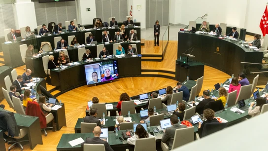 Imagen del pleno del Ayuntamiento de Madrid Imagen del pleno del Ayuntamiento de Madrid