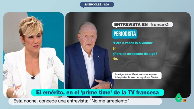 Cristina Pardo responde al rey emérito y su "espero que el pueblo comprenda lo que hice": “Es difícil comprender lo que no te explican"