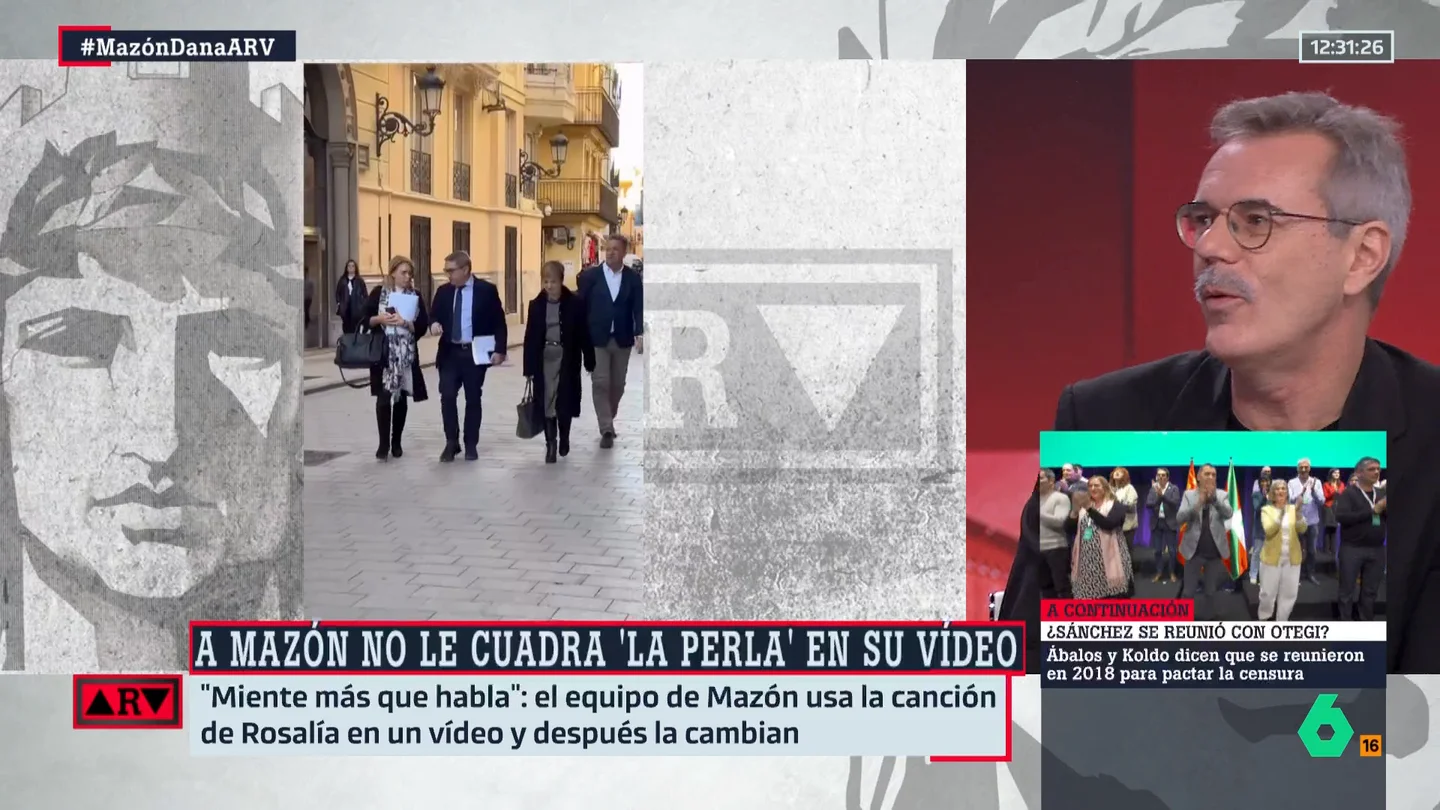 Pedro Vallín, sobre Mazón: "Siempre pensamos que vemos la última estación del patetismo y nos aporta un peldaño más abajo" Pedro Vallín, sobre Mazón: "Siempre pensamos que vemos la última estación del patetismo y nos aporta un peldaño más abajo"