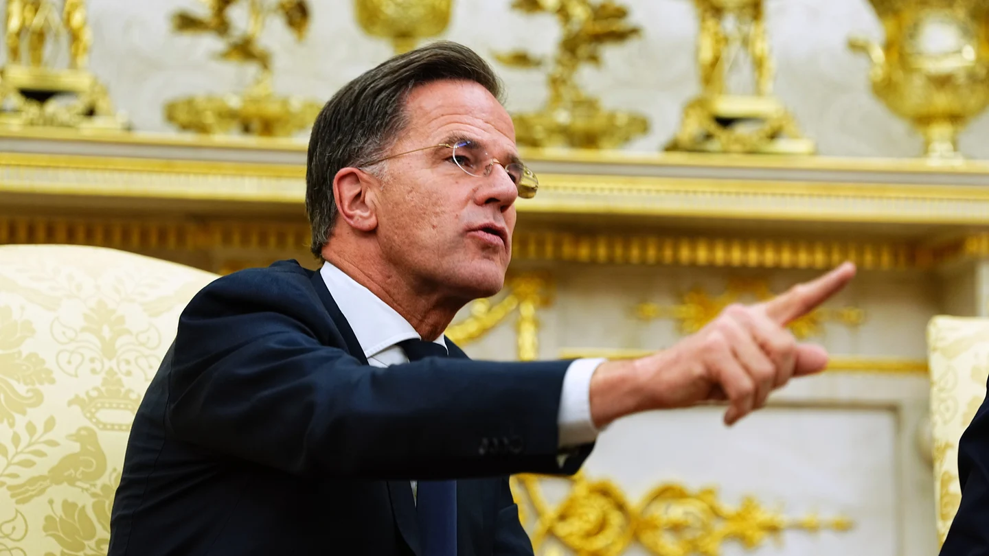 El secretario general de la OTAN, Mark Rutte El secretario general de la OTAN, Mark Rutte