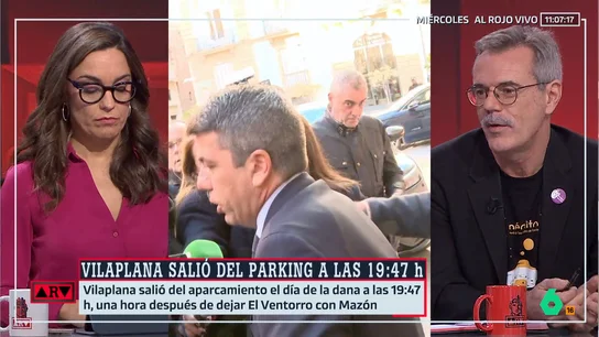 García Aller, sobre las distintas versiones de Mazón: "No pueden ser todas ciertas a la vez, probablemente no lo sea ninguna" García Aller, sobre las distintas versiones de Mazón: "No pueden ser todas ciertas a la vez, probablemente no lo sea ninguna"