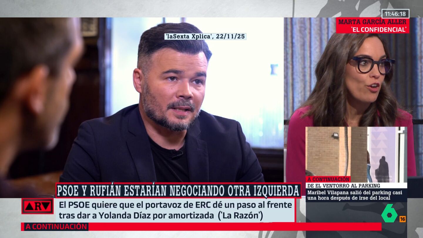 Marta Garc&iacute;a Aller: "Rufi&aacute;n ha conseguido caer bien hasta a gente que no le votar&iacute;a jam&aacute;s"
