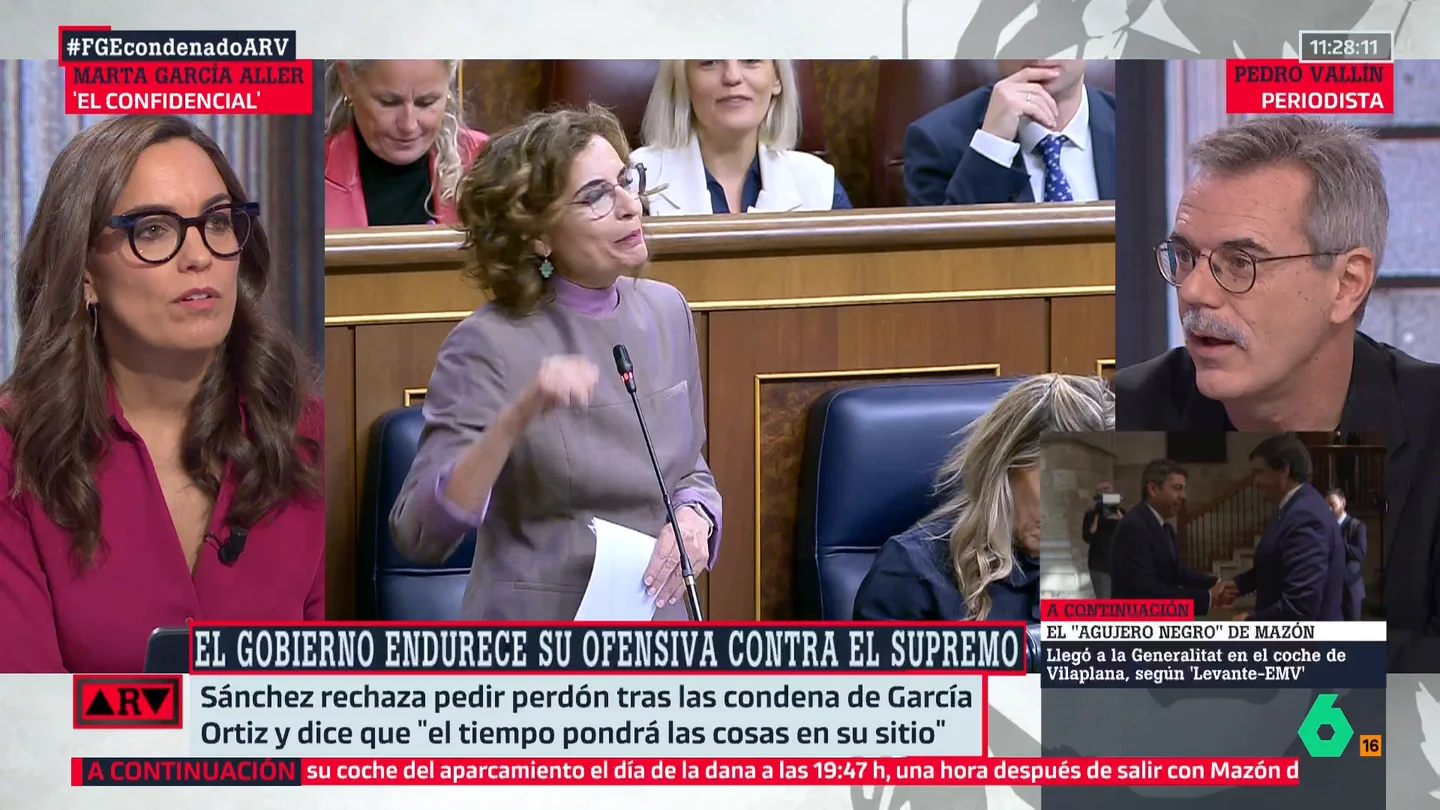 Marta García Aller: "No parece que Yolanda Díaz esté en el momento en el que tenga más tirón para medir sus fuerzas en su poder de convocatoria en la calle" Marta García Aller: "No parece que Yolanda Díaz esté en el momento en el que tenga más tirón para medir sus fuerzas en su poder de convocatoria en la calle"
