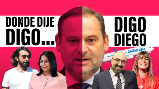 De "no tengo ni idea" a "sí, lo sabía": los giros de Ábalos sobre Air Europa, Begoña Gómez y Javier Hidalgo De "no tengo ni idea" a "sí, lo sabía": los giros de Ábalos sobre Air Europa, Begoña Gómez y Javier Hidalgo
