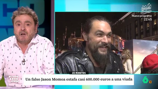 VÍDEO | Nueva víctima del estafador del amor: una mujer pierde 600.000 euros tras ser estafada por un falso Jason Momoa VÍDEO | Nueva víctima del estafador del amor: una mujer pierde 600.000 euros tras ser estafada por un falso Jason Momoa