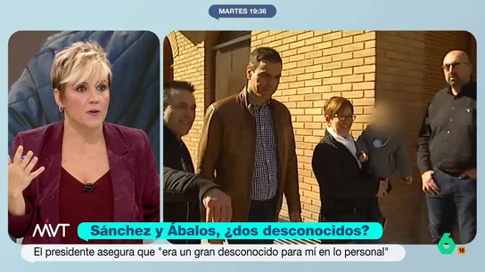 Cristina Pardo: "Me sorprendería que los periodistas supiéramos cosas de la vida de Ábalos y Sánchez no" Cristina Pardo: "Me sorprendería que los periodistas supiéramos cosas de la vida de Ábalos y Sánchez no"