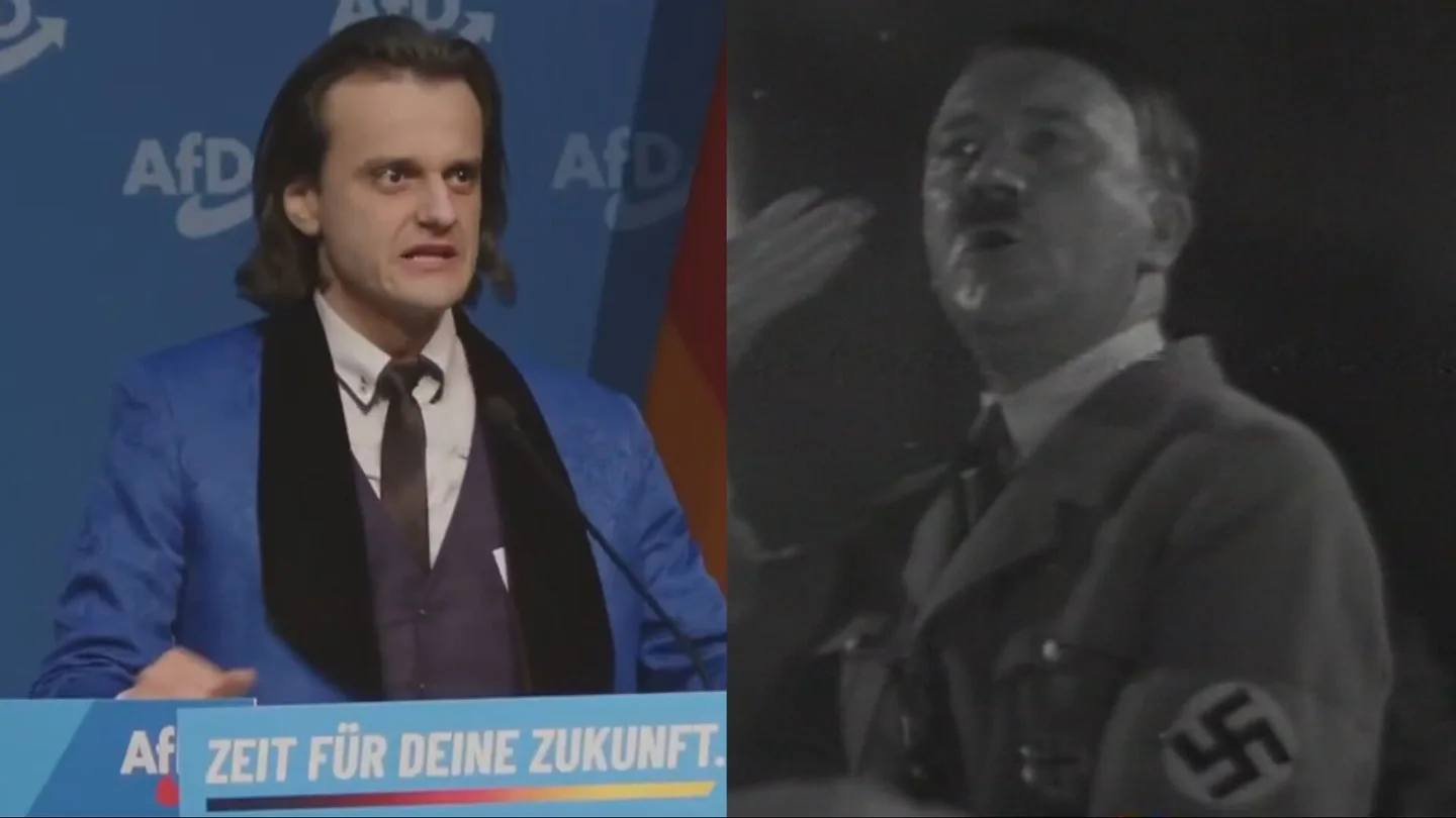 La AfD expulsa a Alexander Eichwald, el ultraderechista de sus juventudes que reencarna a Hitler La AfD expulsa a Alexander Eichwald, el ultraderechista de sus juventudes que reencarna a Hitler