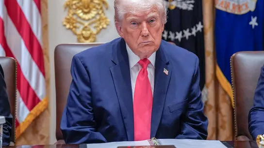 El presidente de Estados Unidos, Donald Trump, en la Casa Blanca, este martes. El presidente de Estados Unidos, Donald Trump, en la Casa Blanca, este martes.