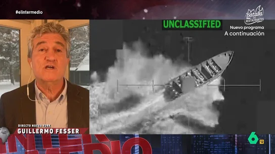 Guillermo Fesser analiza el "acuerdo oscuro" que busca Trump en Venezuela: "No tiene intención de establecer una democracia" Guillermo Fesser analiza el verdadero motivo detrás de la presión de Trump sobre Maduro. ¿La lucha contra el narcotráfico? ¿Establecer una democracia en Venezuela? ¿El petróleo? La explicación del corresponsal, en este vídeo.