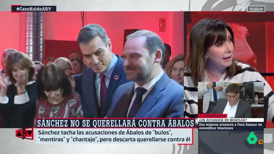 Beatriz Parera destaca que, desde Leire Díez, el PSOE ha dejado de poner querellas: "No sé si es un intento de protección" Beatriz Parera destaca que, desde Leire Díez, el PSOE ha dejado de poner querellas: "No sé si es un intento de protección"