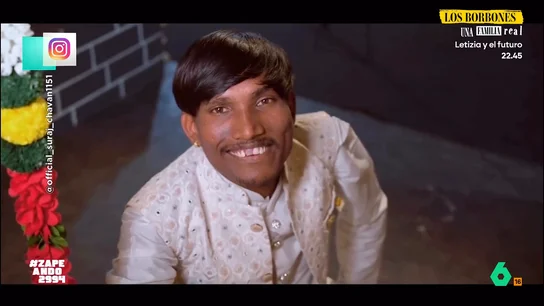 Miki Nadal reacciona a la boda del hombre más guapo de la India: "Lo importante es el interior y no llevar gafas de ver" Suraj Chava, un influencer y actor de Bollywood considera el hombre más guapo de la India se ha casado con su amiga de la infancia. Para celebrarlo, han grabado un vídeo donde luce una sonrisa que no deja indiferente a nadie.