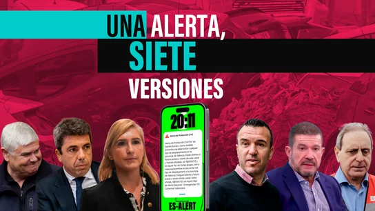 Caos total y siete versiones distintas sobre la alerta DANA que tardó horas en llegar a la población Caos total y siete versiones distintas sobre la alerta DANA que tardó horas en llegar a la población