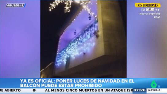 Alfonso Ar&uacute;s, tras conocer que la decoraci&oacute;n navide&ntilde;a en balcones podr&iacute;a estar prohibida: "Hay que revisar el 80% de las casas" 