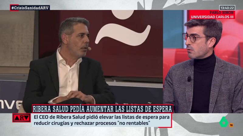 Pablo Simón, tajante tras lo ocurrido en el Hospital de Torrejón: "Esto no es un error, es un modelo"