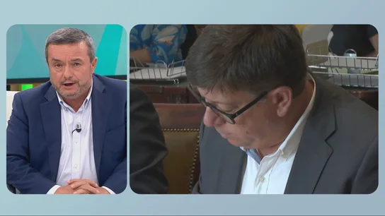 El director general del diario 'Público', Chema Crespo, durante una de sus intervenciones en Más Vale Tarde El director general del diario 'Público', Chema Crespo, durante una de sus intervenciones en Más Vale Tarde