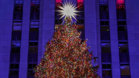 Árbol de Navidad del Rockefeller Center de Nueva York Árbol de Navidad del Rockefeller Center de Nueva York