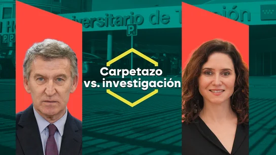 El contraste entre Feijóo y Ayuso tras el escándalo del hospital de Torrejón El contraste entre Feijóo y Ayuso tras el escándalo del hospital de Torrejón