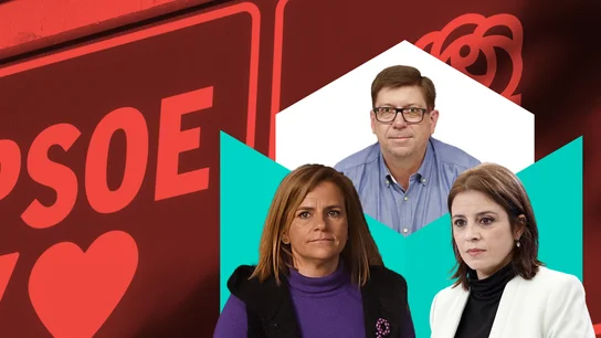 Pilar Bernabé (i), Adriana Lastra (d) y Paco Salazar (c). Pilar Bernabé (i), Adriana Lastra (d) y Paco Salazar (c).