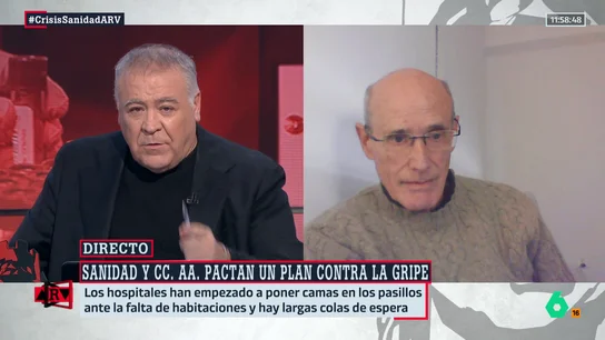Rafael Bengoa recomienda vacunarse de la gripe y usar mascarilla si se presentan síntomas: "Viene un pico epidémico" Rafael Bengoa recomienda vacunarse de la gripe y usar mascarilla si se presentan síntomas: "Viene un pico epidémico"