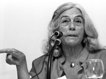 La escritora Carmen Mart&iacute;n Gaite. 