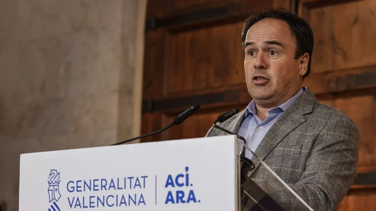 El presidente de la Comunitat Valenciana, Juanfran Pérez Llorca El presidente de la Comunitat Valenciana, Juanfran Pérez Llorca