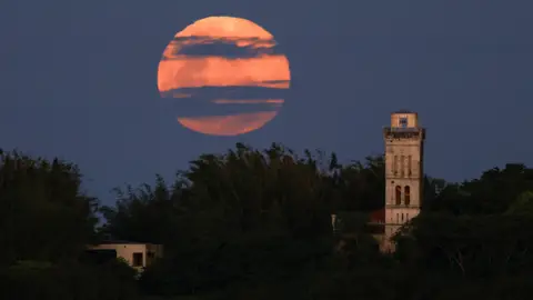 Superluna en Brasil Superluna en Brasil
