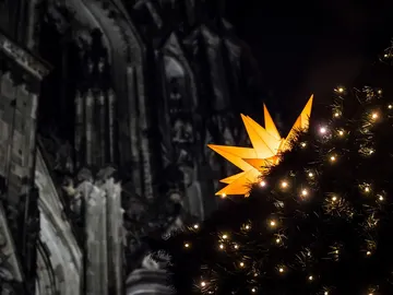 Catedral de Colonia en Navidad Catedral de Colonia en Navidad