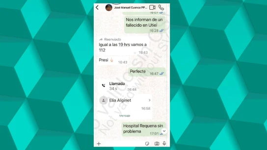 Mazón escribió desde 'El Ventorro' que "igual a las 19:00 h" se acercaba al CECOPI, pero llegó a las 20:28 horas Mazón escribió desde 'El Ventorro' que "igual a las 19:00 h" se acercaba al CECOPI, pero llegó a las 20:28 horas