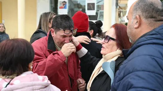 El abuelo materno del pequeño Lucas El abuelo materno del pequeño Lucas