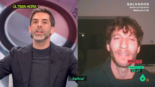 Pablo Linde, periodista de 'El País', a la derecha; a la izquierda, José Yélamo Pablo Linde, periodista de 'El País', a la derecha; a la izquierda, José Yélamo