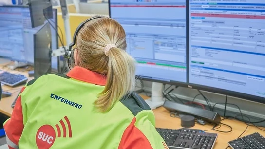 Sala operativa del Centro Coordinador de Emergencias y Seguridad (Cecoes) 1-1-2 Sala operativa del Centro Coordinador de Emergencias y Seguridad (Cecoes) 1-1-2