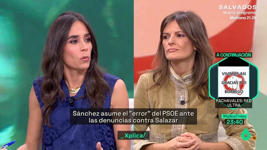 Pilar Velasco, crítica con el PSOE Pilar Velasco, crítica con el PSOE