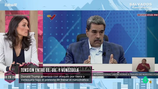 Ana Martín recuerda que tras perder Maduro las elecciones en Venezuela "empezó una represión contra los opositores" Ana Martín recuerda que tras perder Maduro las elecciones en Venezuela "empezó una represión contra los opositores"