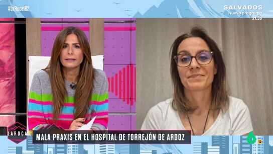 Tania Garc&iacute;a, delegada del SATSE en el Hospital de Torrej&oacute;n: "Nunca se han reutilizado materiales de un solo uso"