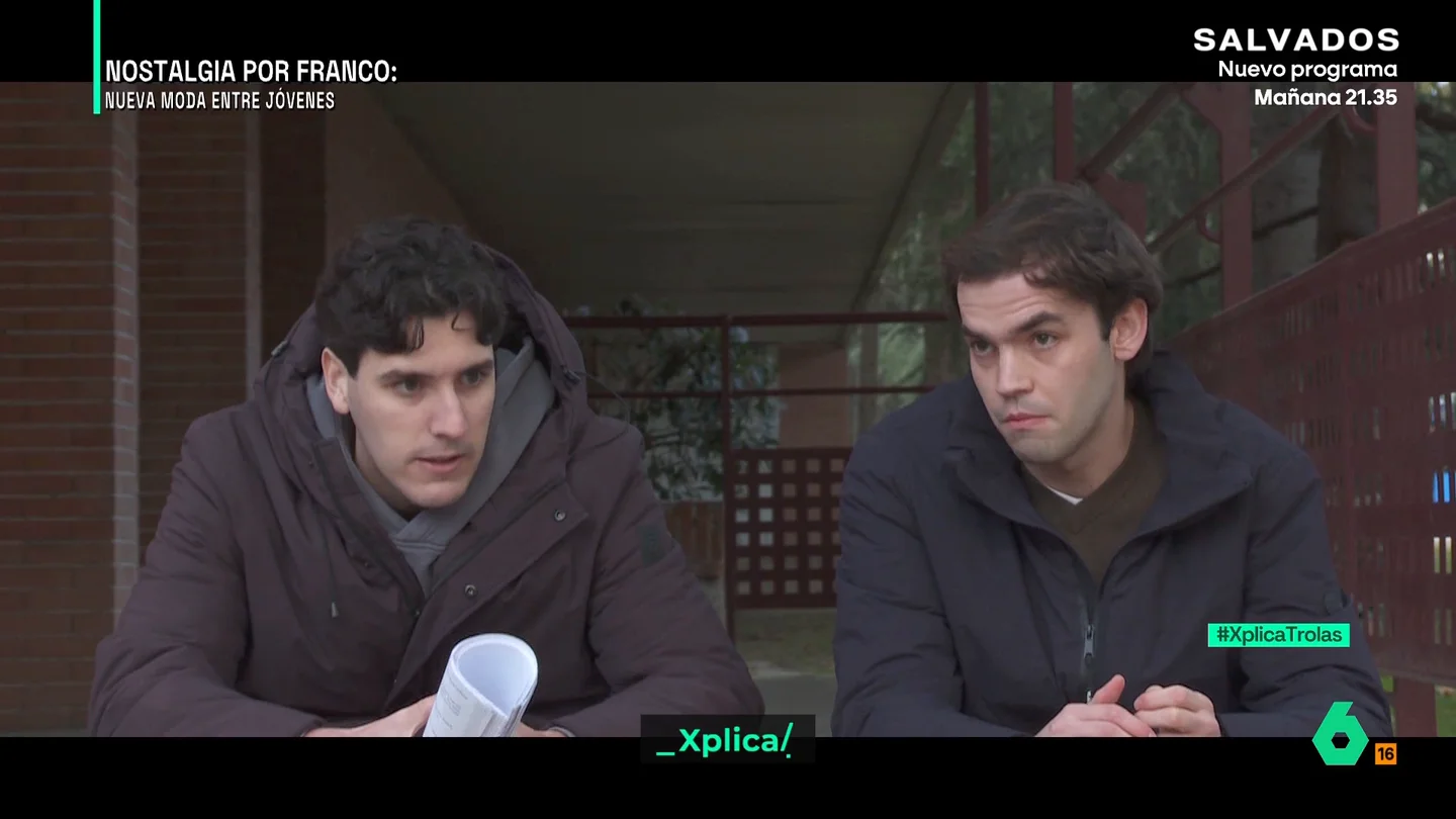 Unos jóvenes afirman que con Franco la ciudadanía "vivía más segura": "Ahora Barcelona cada vez es más insegura" Unos jóvenes afirman que con Franco la ciudadanía "vivía más segura": "Ahora Barcelona cada vez es más insegura"