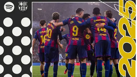 Spotify lanza un Wrapped 2025 con las canciones preferidas de los jugadores del FC Barcelona Spotify lanza un Wrapped 2025 con las canciones preferidas de los jugadores del FC Barcelona
