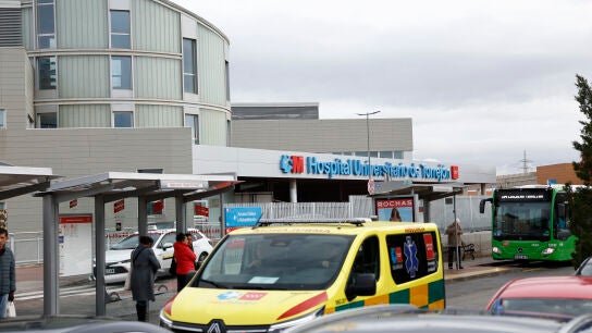 Vista de la entrada del Hospital de Torrej&oacute;n de Ardoz gestionado por el grupo sanitario Ribera
