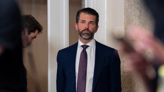 Donald Trump Jr., en Florida. Donald Trump Jr., en Florida.