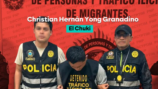 Grafismo de la detención de Christian Hernán Yong Granadino, alias 'El Chuki', en Perú Grafismo de la detención de Christian Hernán Yong Granadino, alias 'El Chuki', en Perú